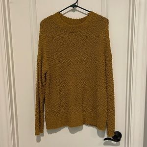 CY Fashion, Long Sleeved, Mustard Colored Sweater